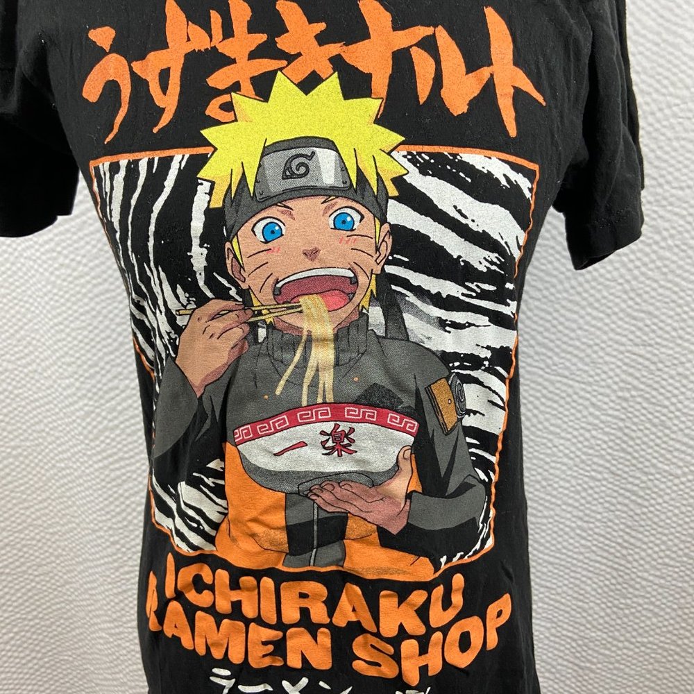 Vintage Naruto Shippuden Collection Ichiraku Ramen Shop T shirt 2002 Anime - Picture 4 of 7